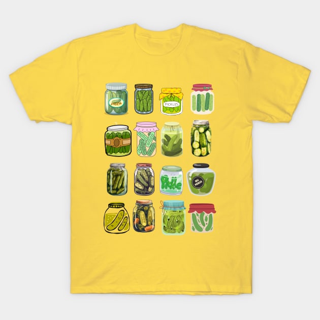 For the love of pickles! T-Shirt by Atlas Sage Apparel